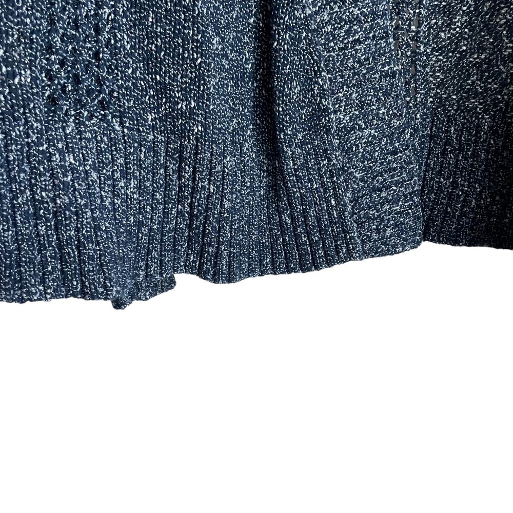Banana Republic Women Cardigan Sweater S Blue Open Front Casual Minimalistic - Picture 5 of 11